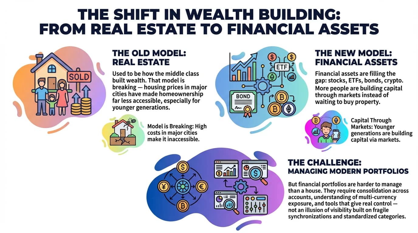 Inaccessible Real Estate: Why Financial Assets Are Becoming Essential for Building Wealth
