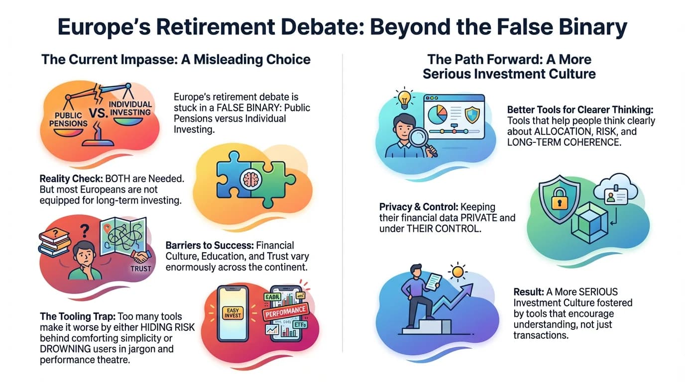 Retirement, Investment, and Europeans' Trust in the Future